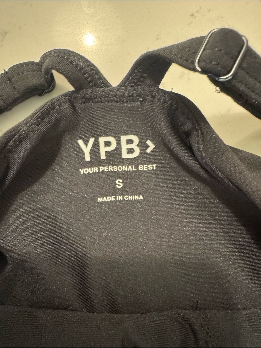 Abercrombie YPB Black Active Romper Biker Shorts Size Small - Picture 5 of 7